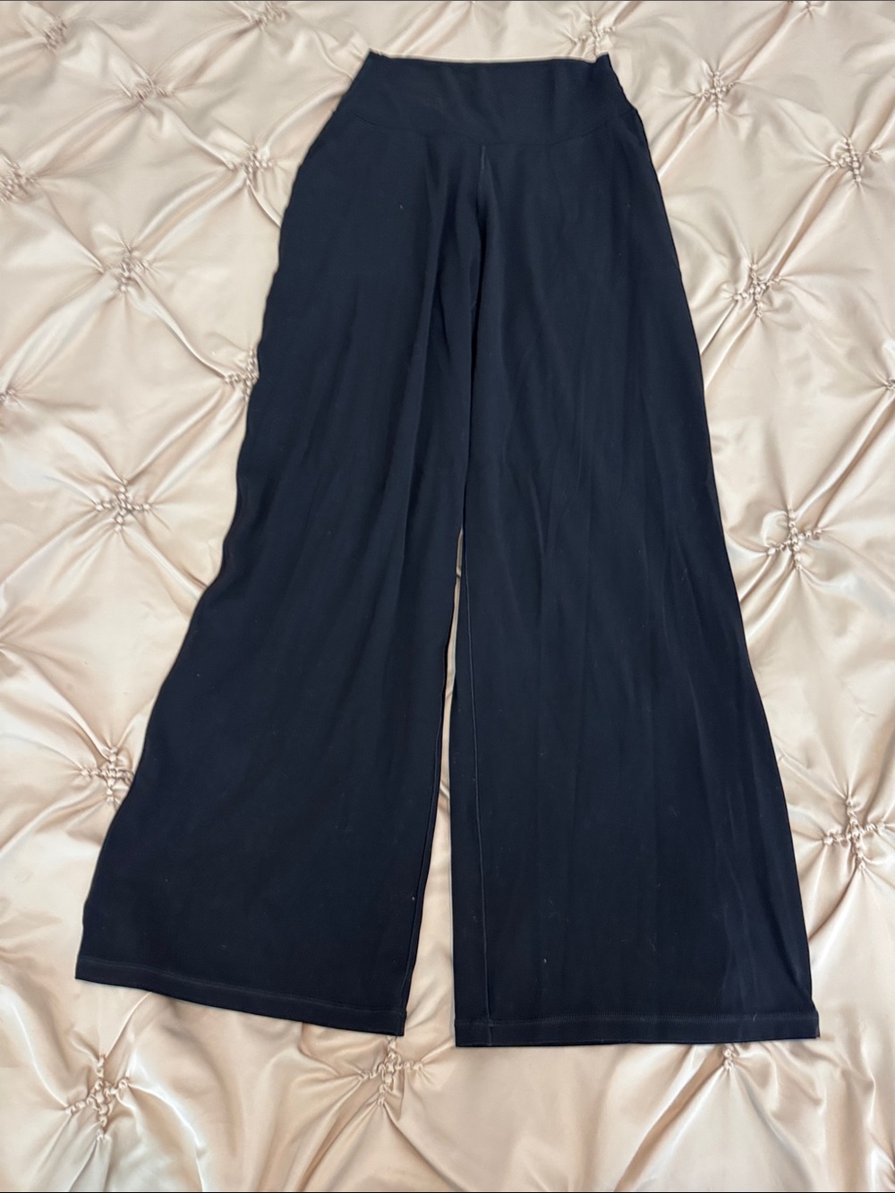 Offline by Aerie Real Me xtra Black Wide-Leg High-Rise Palazzo Pants
